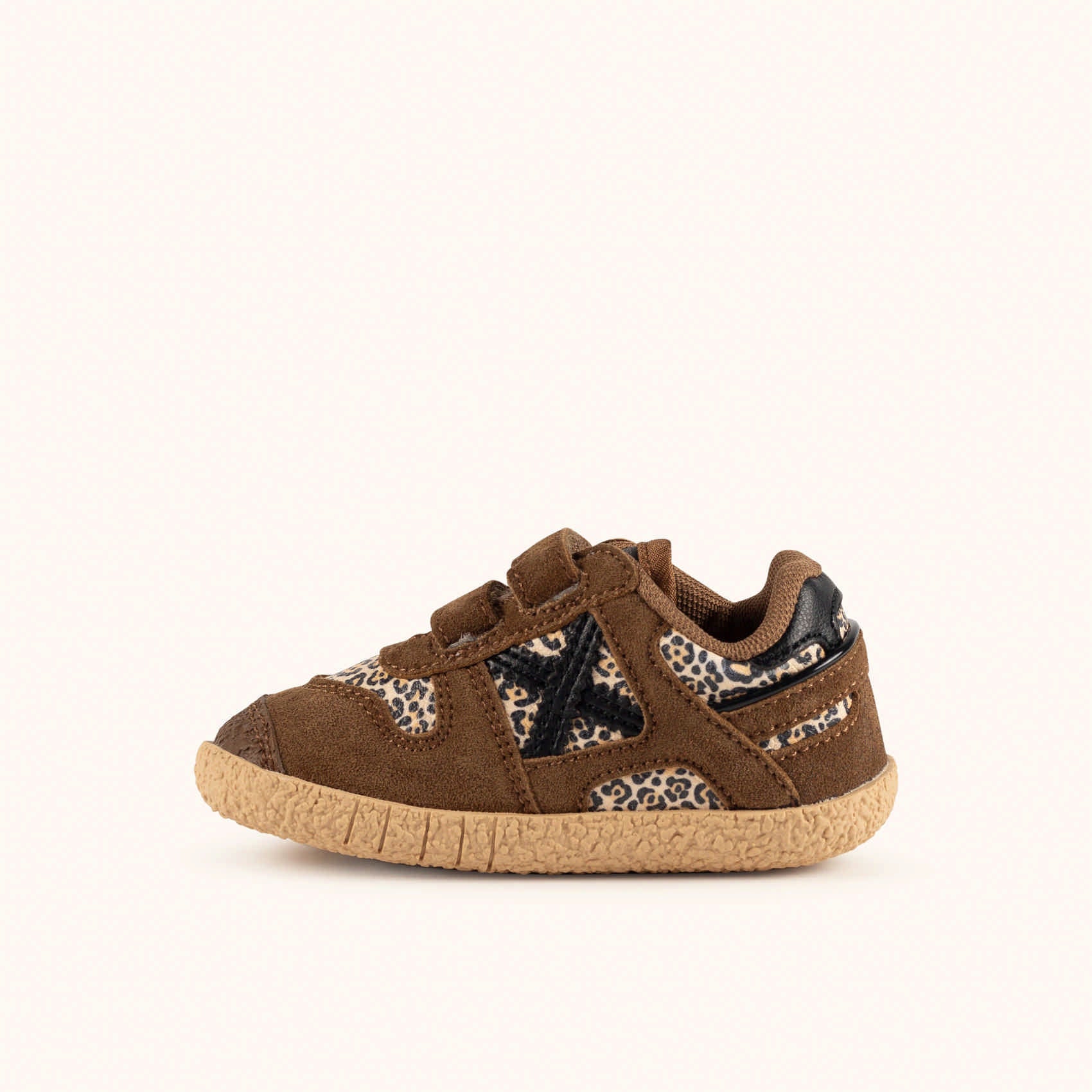 Zapatillas Deportivas Barefoot - Munich - Baby Goal W34 Marrón