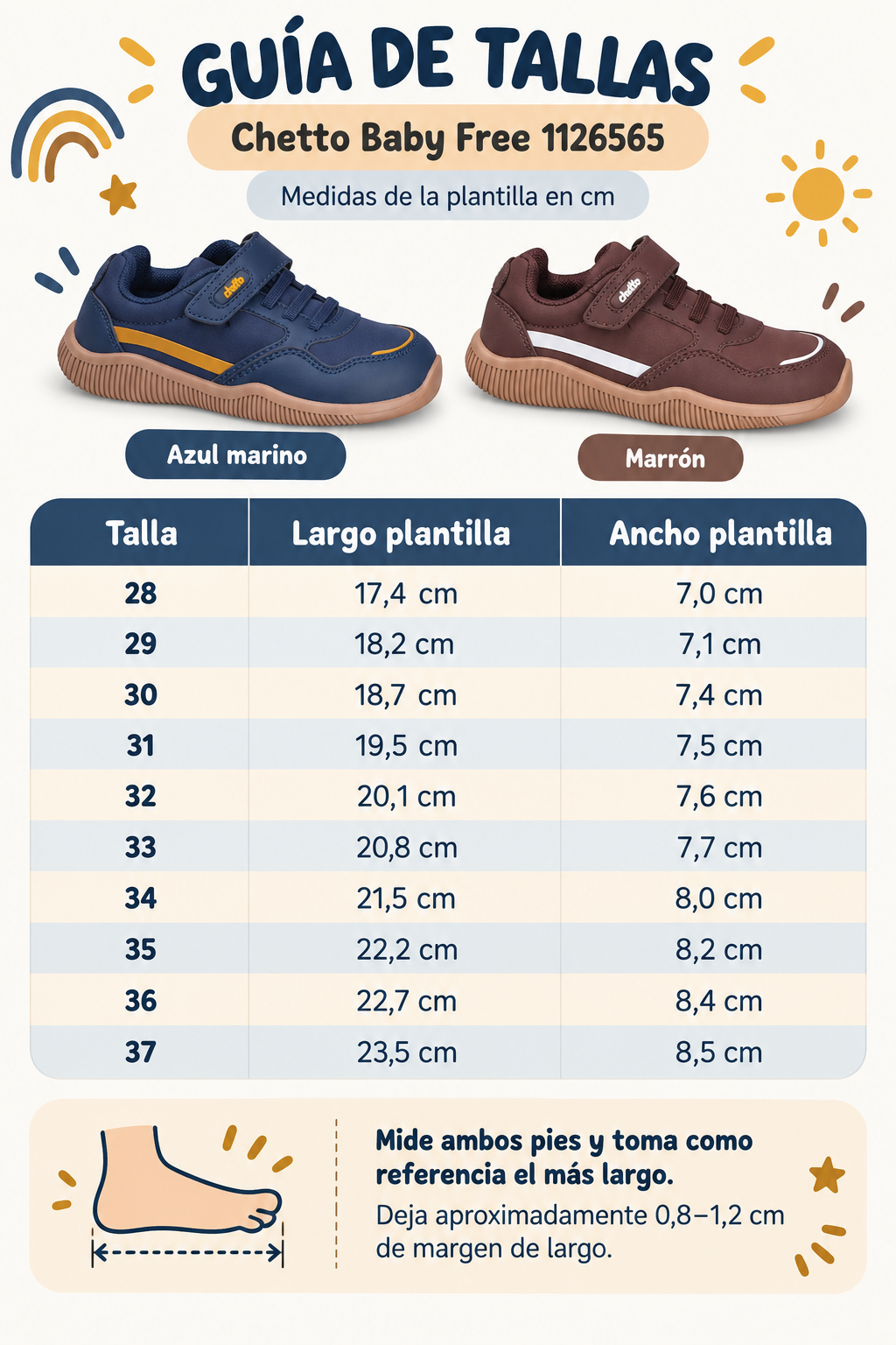 Zapatillas Barefoot - Chetto Baby Free - 1126565