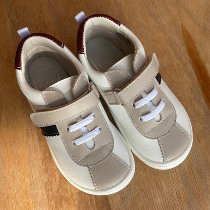 Piruflex - Deportivas Barefoot Veganas - Blanco Combinado PF178