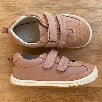Piruflex - Barefoot Leather Sneakers - Pink PF177