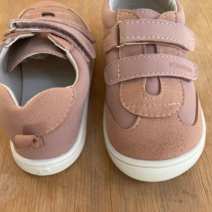 Piruflex - Barefoot Leather Sneakers - Pink PF177