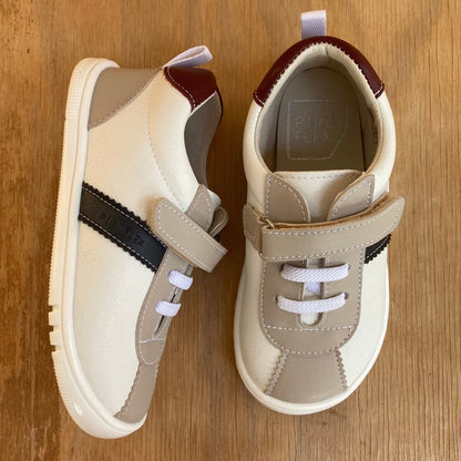 Piruflex - Deportivas Barefoot Veganas - Blanco Combinado PF178