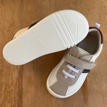 Piruflex - Deportivas Barefoot Veganas - Blanco Combinado PF178