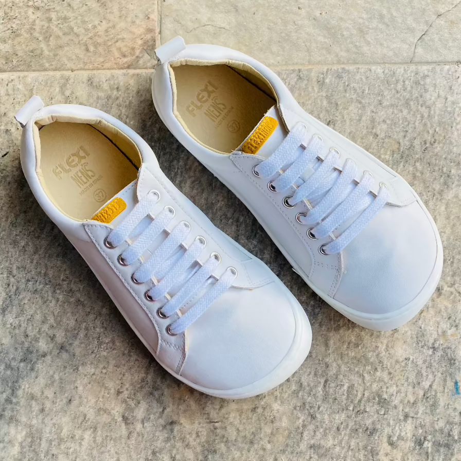 FlexiNens - Deportiva Barefoot Adulto - Blanco Salvaje - S-8410-R