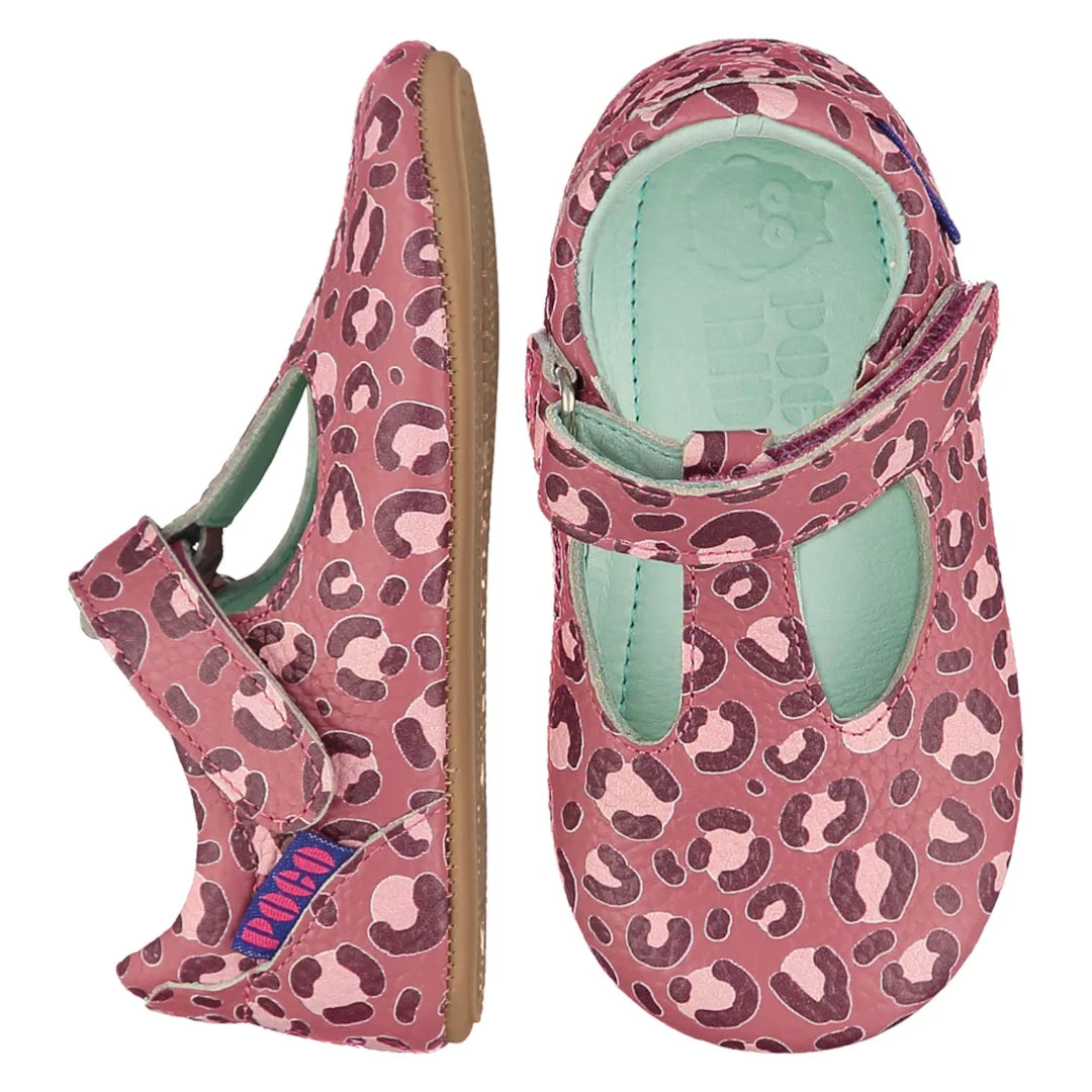 Little Nest - Mighty Shoes - Respectful Pepito - Pink Leopard