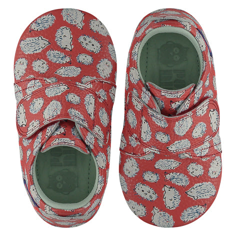 Poco Nido - Mighty Shoes - Velcro Respectful Shoe - Hedgehogs