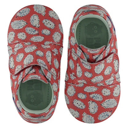 Poco Nido - Mighty Shoes - Velcro Respectful Shoe - Hedgehogs