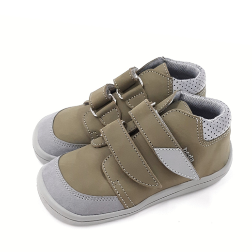 Beda - Botín Barefoot Membrana Piel Nobuck - Nick