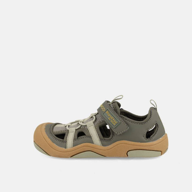 Sandalias Trekking Barefoot - Blanditos by Crio´s - Olimpo Verde