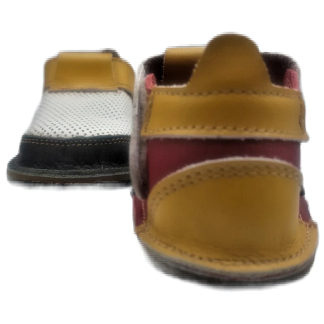 Kiko Microperforat Brown - Environmentally friendly sandal - Cuddle Shoes