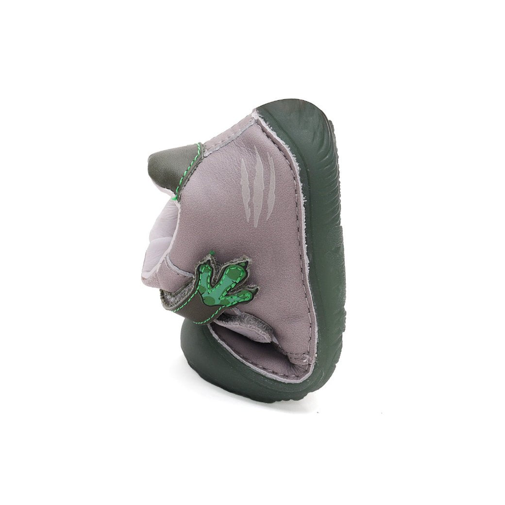 D.D.Step  - Botín Barefoot Fluorescente - Dino Gris