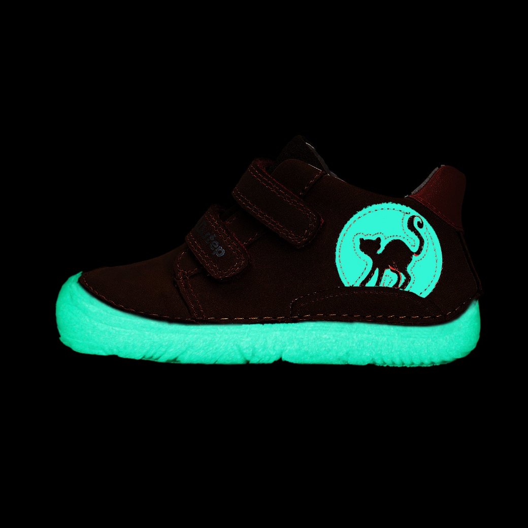 D.D.Step  - Botín Barefoot Fluorescente - Gato Crema