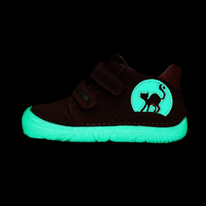D.D.Step  - Botín Barefoot Fluorescente - Gato Crema