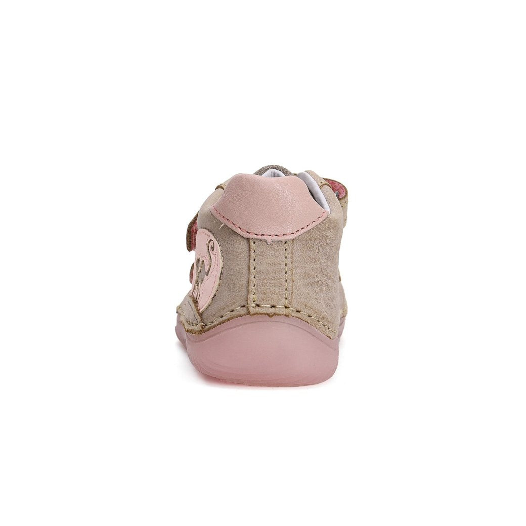 D.D.Step  - Botín Barefoot Fluorescente - Gato Crema