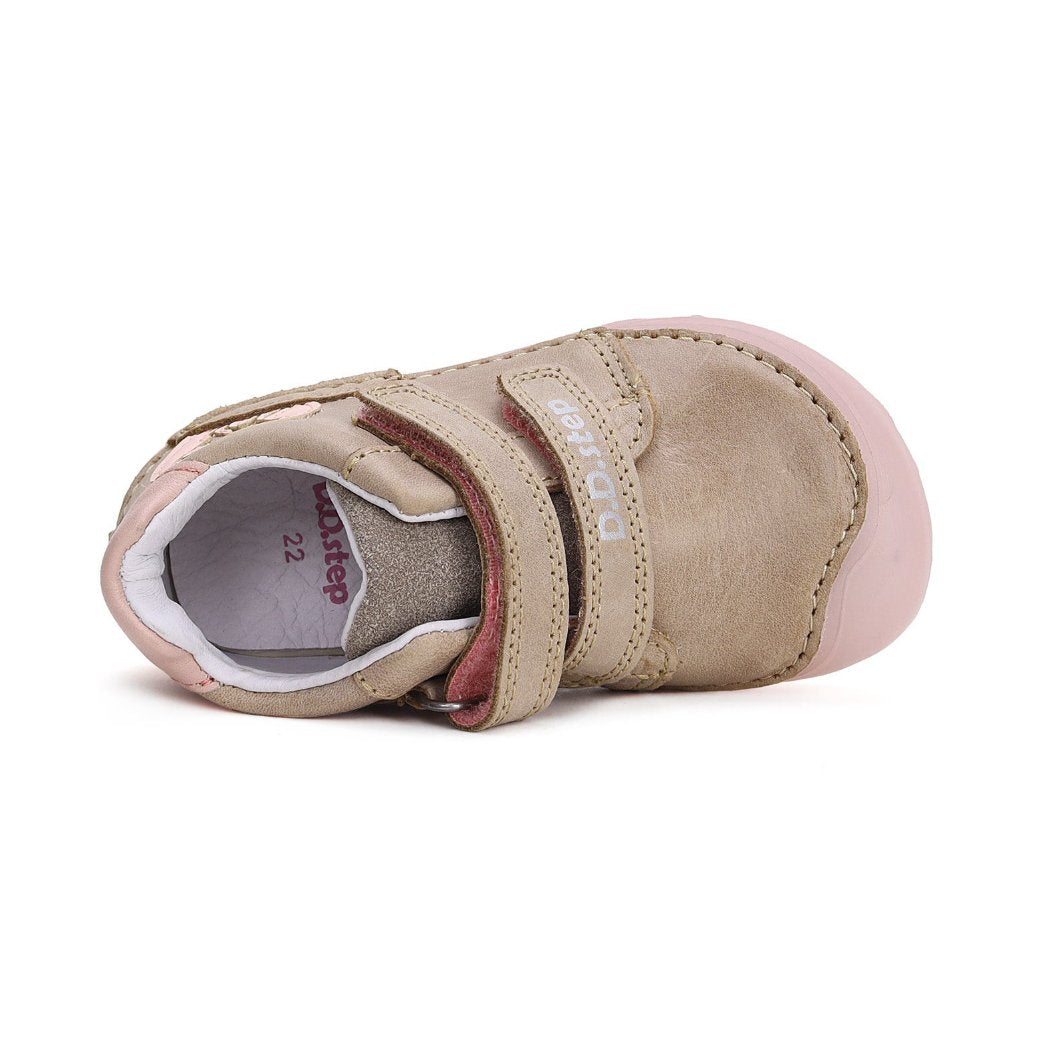 D.D.Step  - Botín Barefoot Fluorescente - Gato Crema