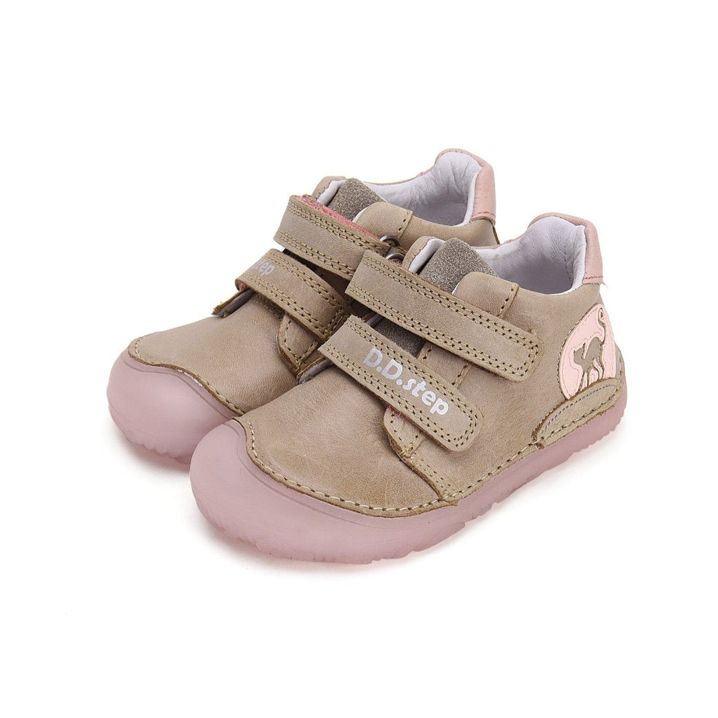 D.D.Step  - Botín Barefoot Fluorescente - Gato Crema