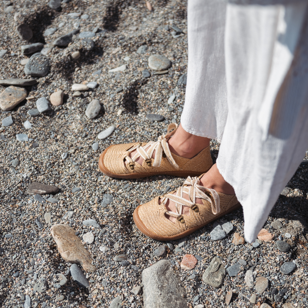 Sambas The Bambas - Sandalia Barefoot - Sambalias Yute - Hummus