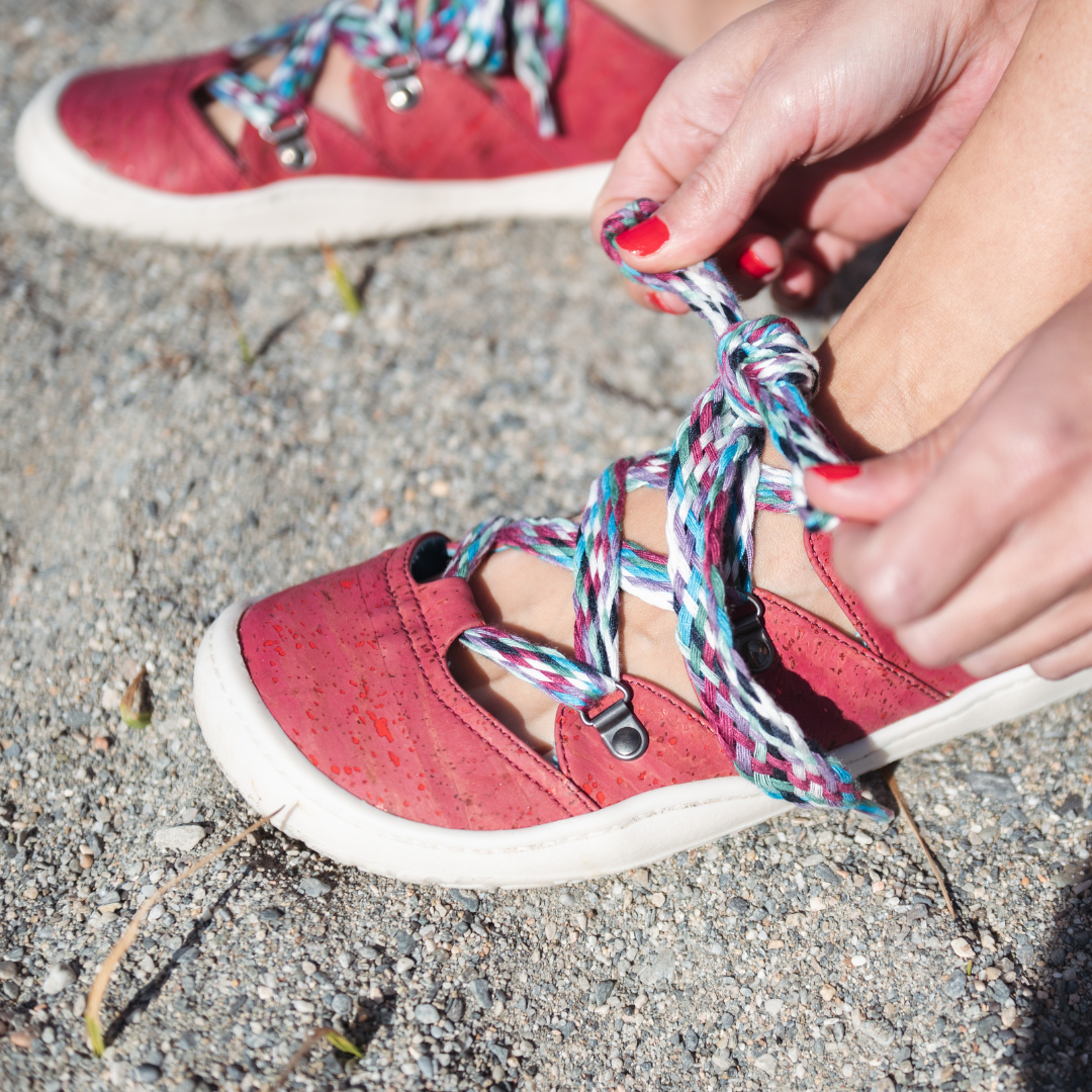 Sambas The Bambas - Sandalia Barefoot - Sambalias Corcho - Pitaya
