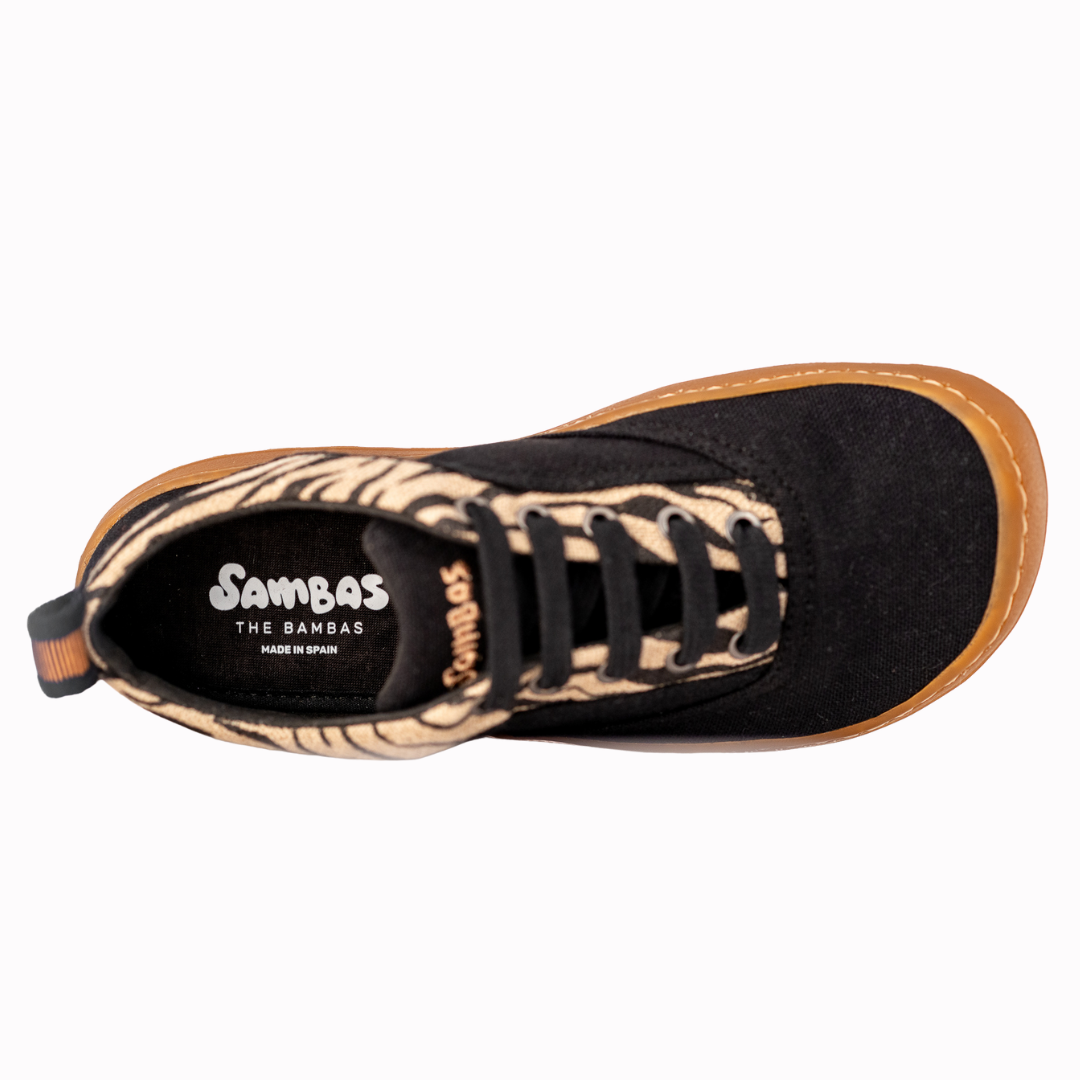 Coqueflex - Barefoot Combi 6 Sneaker - Black 15503