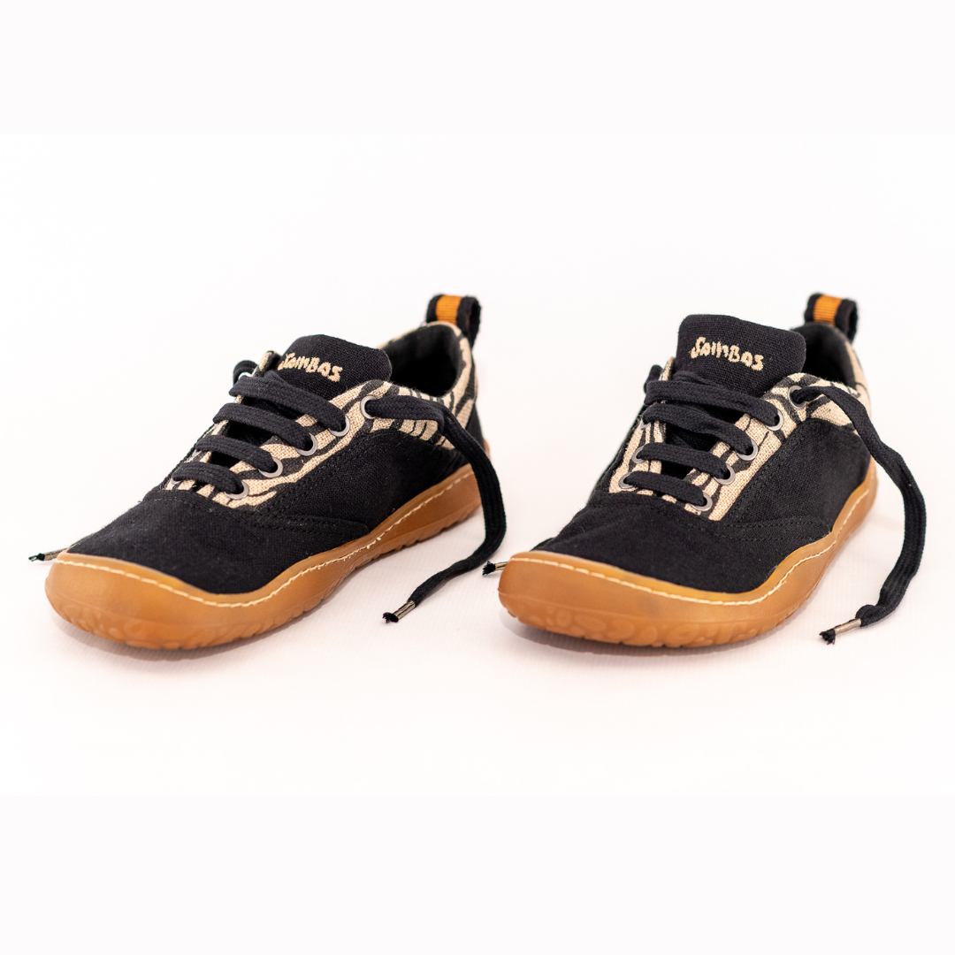 Coqueflex - Barefoot Combi 6 Sneaker - Black 15503