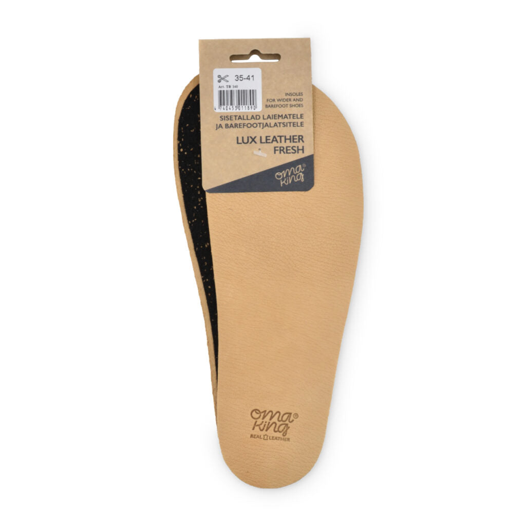 Oma king - Plantillas Barefoot Recortables - Cuero Lux - 3mm