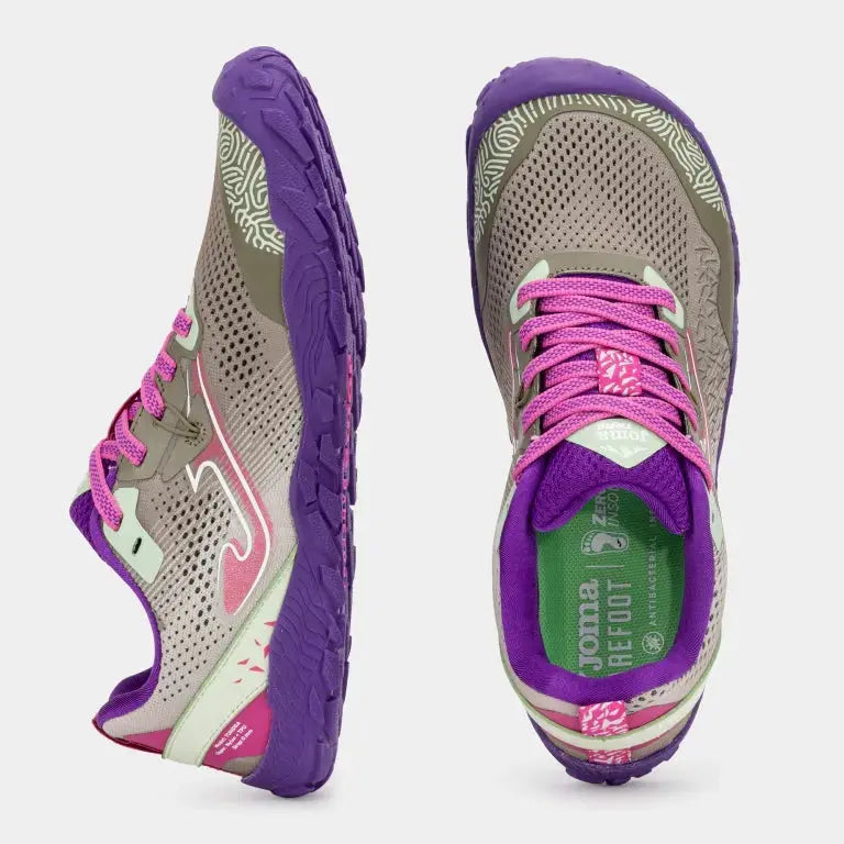 Zapatillas Trail Barefoot - JOMA - Tundra BFTUNJW2624 Gris