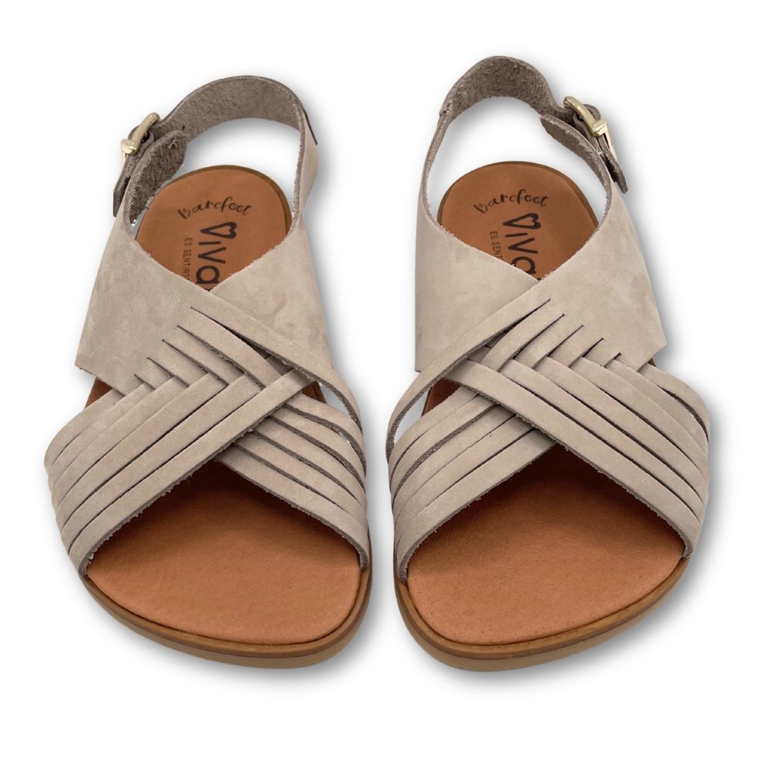 Sandalia Barefoot Adulto - Vivant - Dalia Nobuck