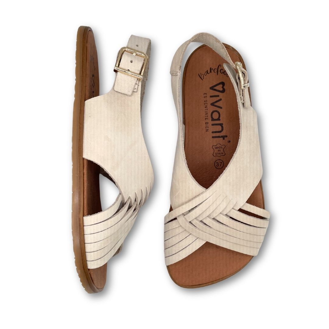 Sandalia Barefoot Adulto - Vivant - Dalia Nobuck