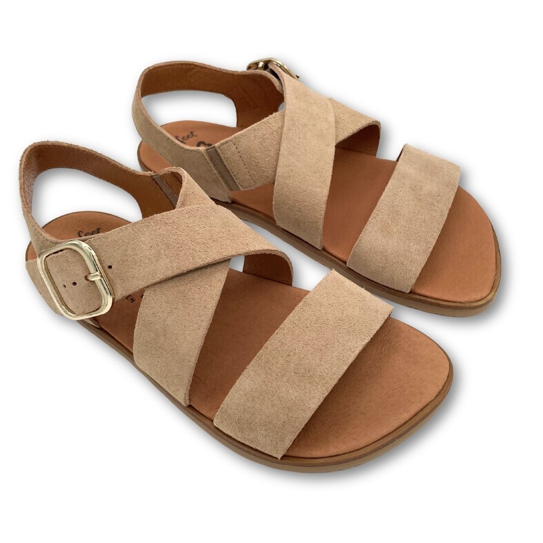 Sandalia Barefoot Adulto - Vivant - Lino Serraje