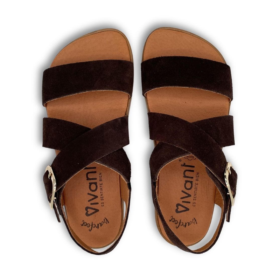 Sandalia Barefoot Adulto - Vivant - Lino Serraje