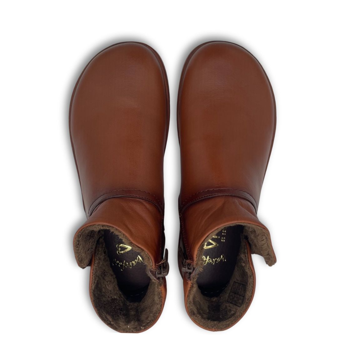 FlexiNens - Adult Barefoot Boot - Black Leather - 9085R