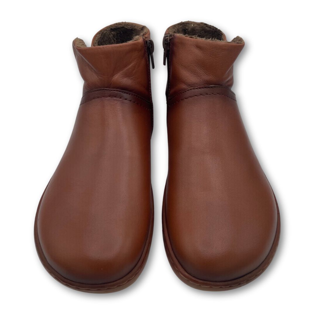 FlexiNens - Adult Barefoot Boot - Black Leather - 9085R