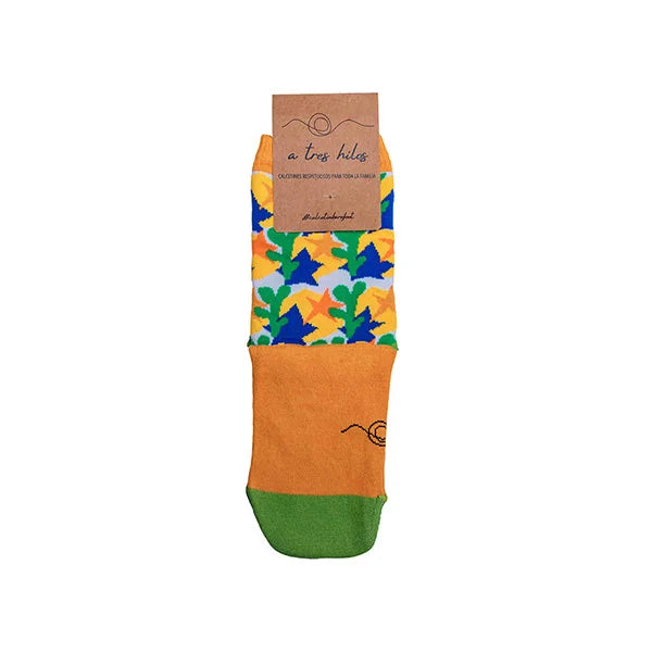 A Tres Hilos Barefoot - Socken Pueblo Kollektion