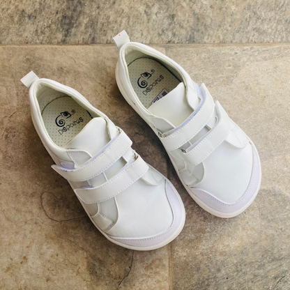 Dispares - Zapatilla Barefoot Zapamundo Plus - Blanco Vegano