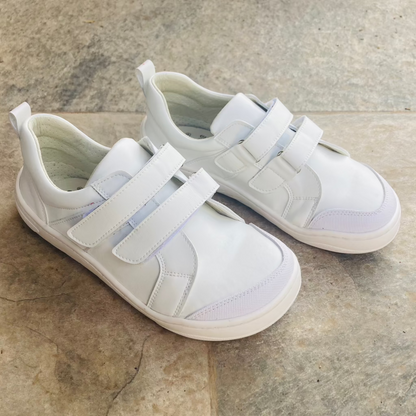 Dispares - Zapatilla Barefoot Zapamundo Plus - Blanco Vegano