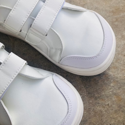 Dispares - Zapatilla Barefoot Zapamundo Plus - Blanco Vegano