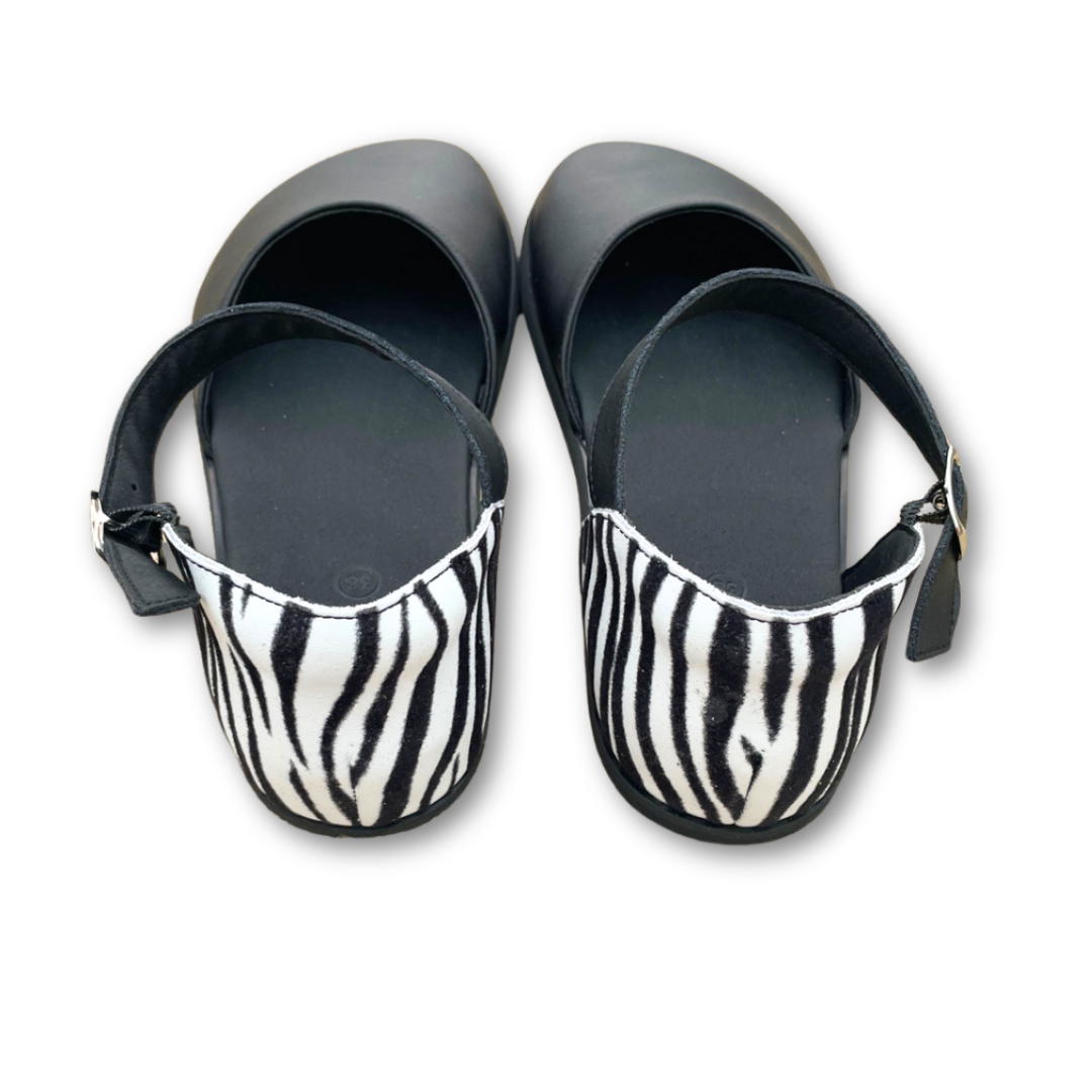Salón Barefoot Adulto - FlexiNens - S6621PR Negro Cebra