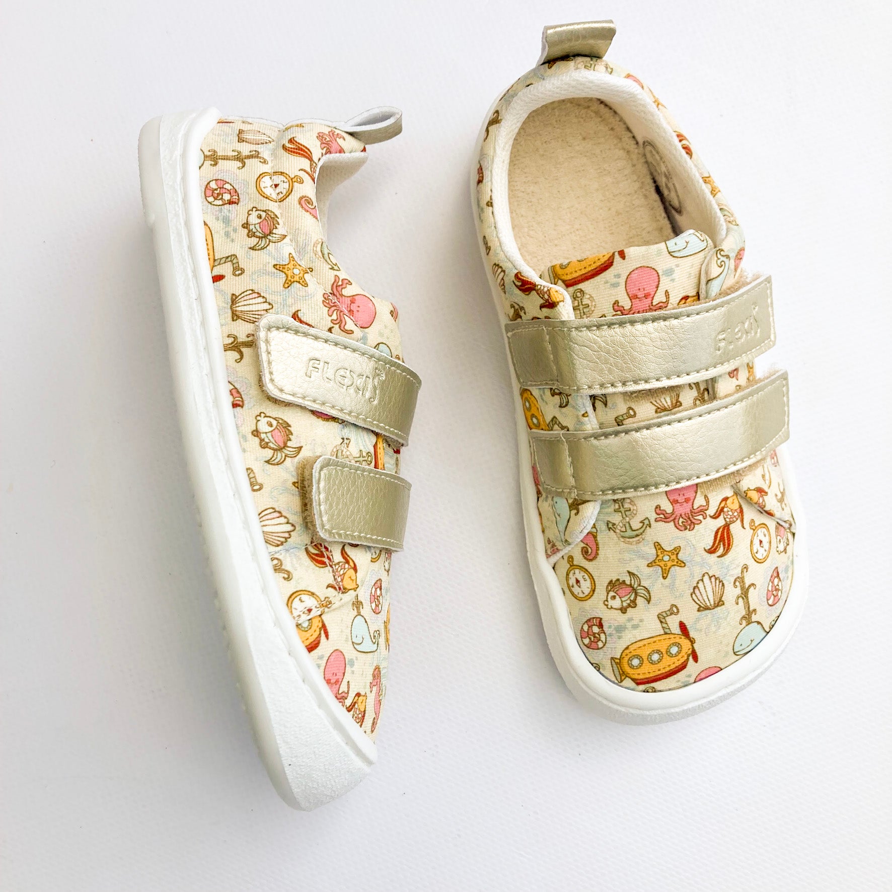 FlexiNens - Zapatillas Lona Barefoot - Seaqual - 9110