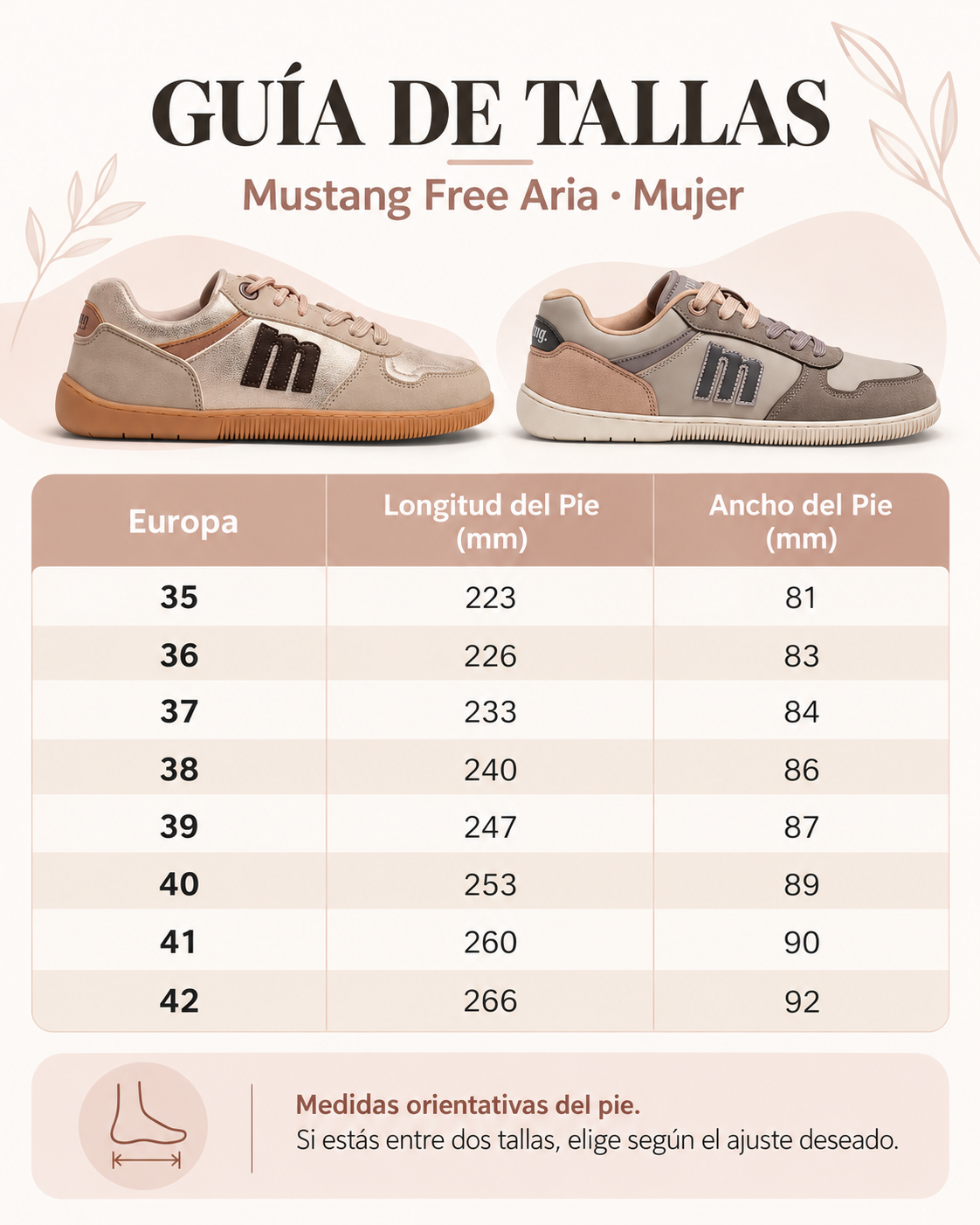 Zapatillas Barefoot - Mustang - Free Aria Gris 60840_C60373