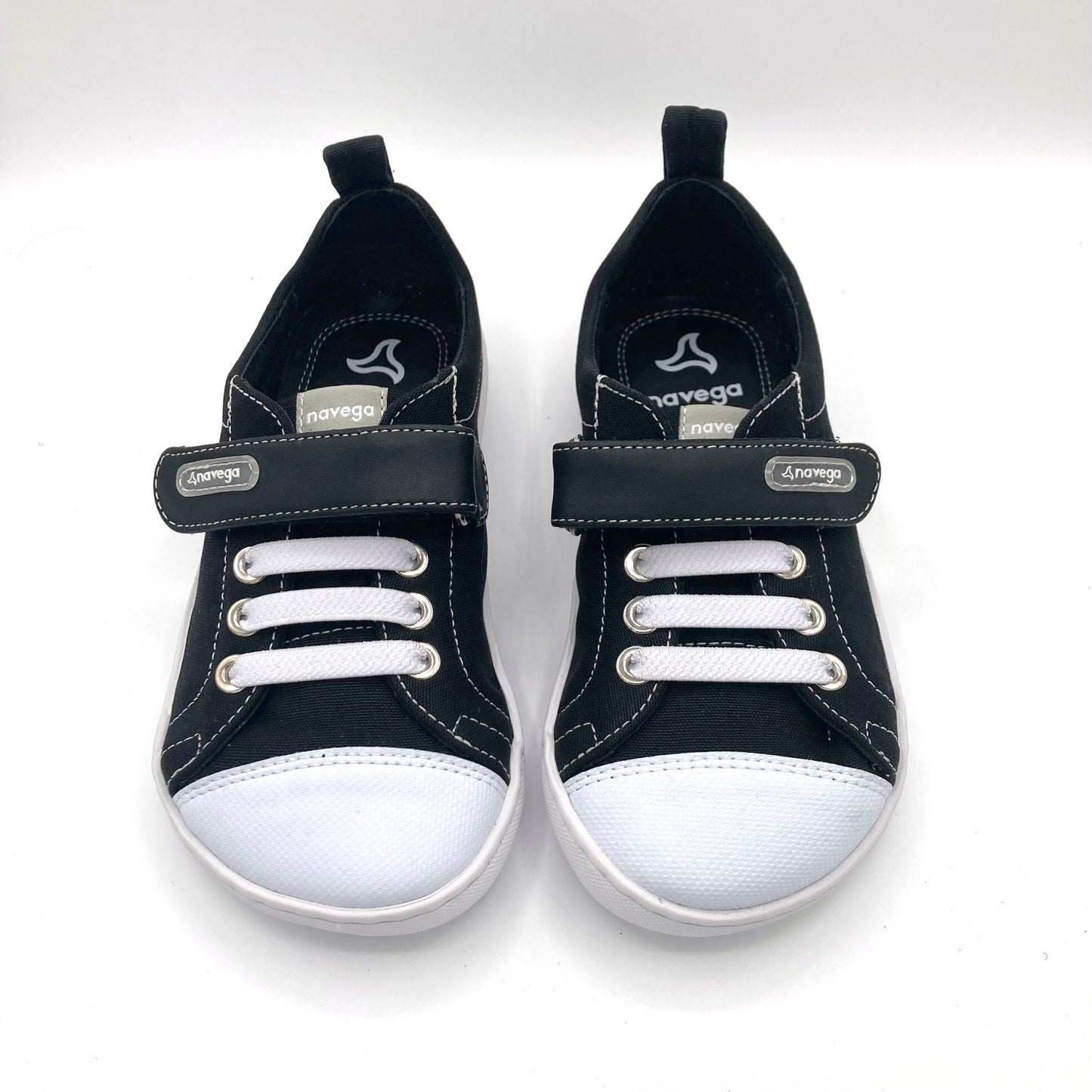 Navega - Zapatillas Barefoot Textil - Urban Negra