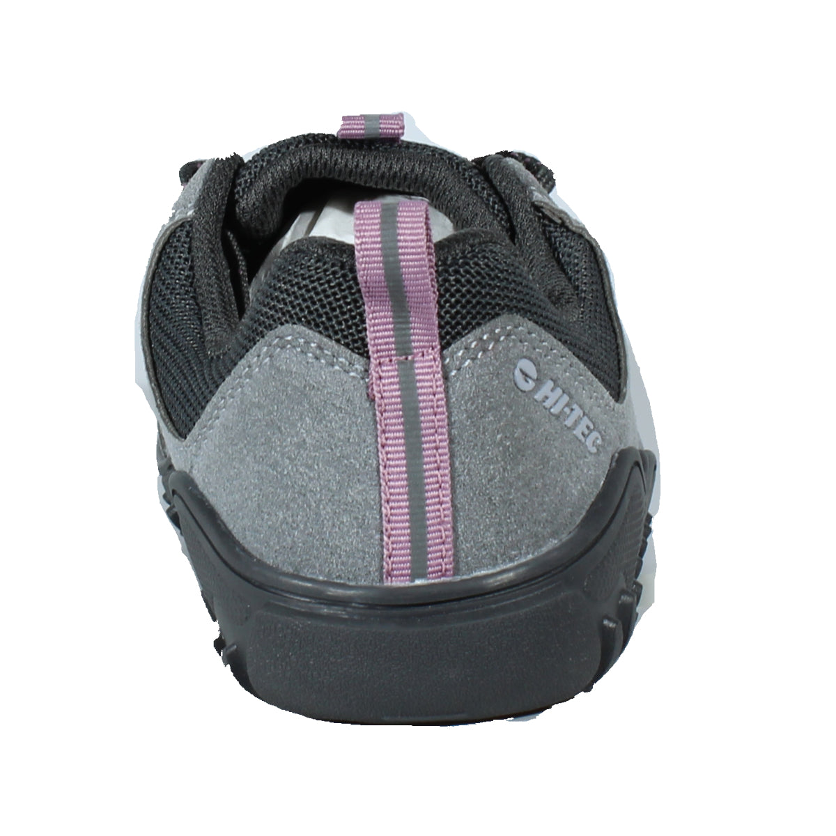 Zapatillas Impermeables Trekking Barefoot - Hi-Tec - Loma WP Gris Rosa Mujer
