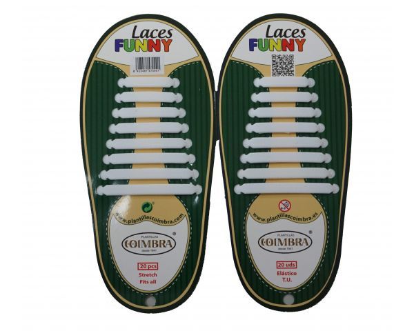 Coimbra - Cordones Elásticos Silicona - Funny Laces