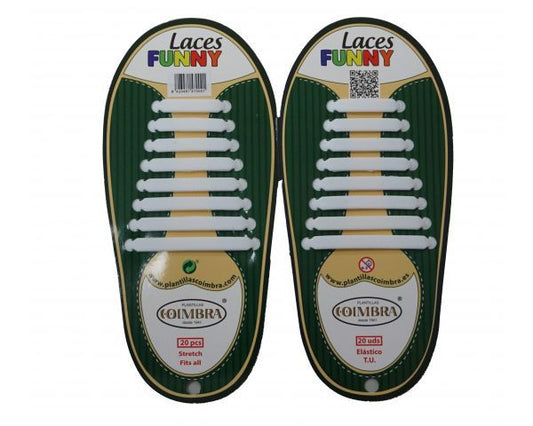 Coimbra - Cordones Elásticos Silicona - Funny Laces