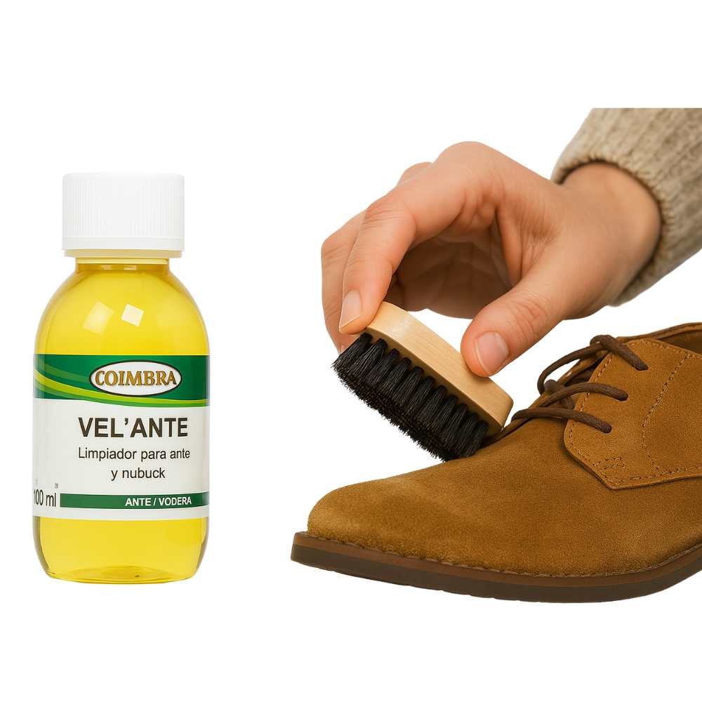 Piel Vuelta Limpiar Zapatillas De Nobuck Cepillo Para Zapatos De