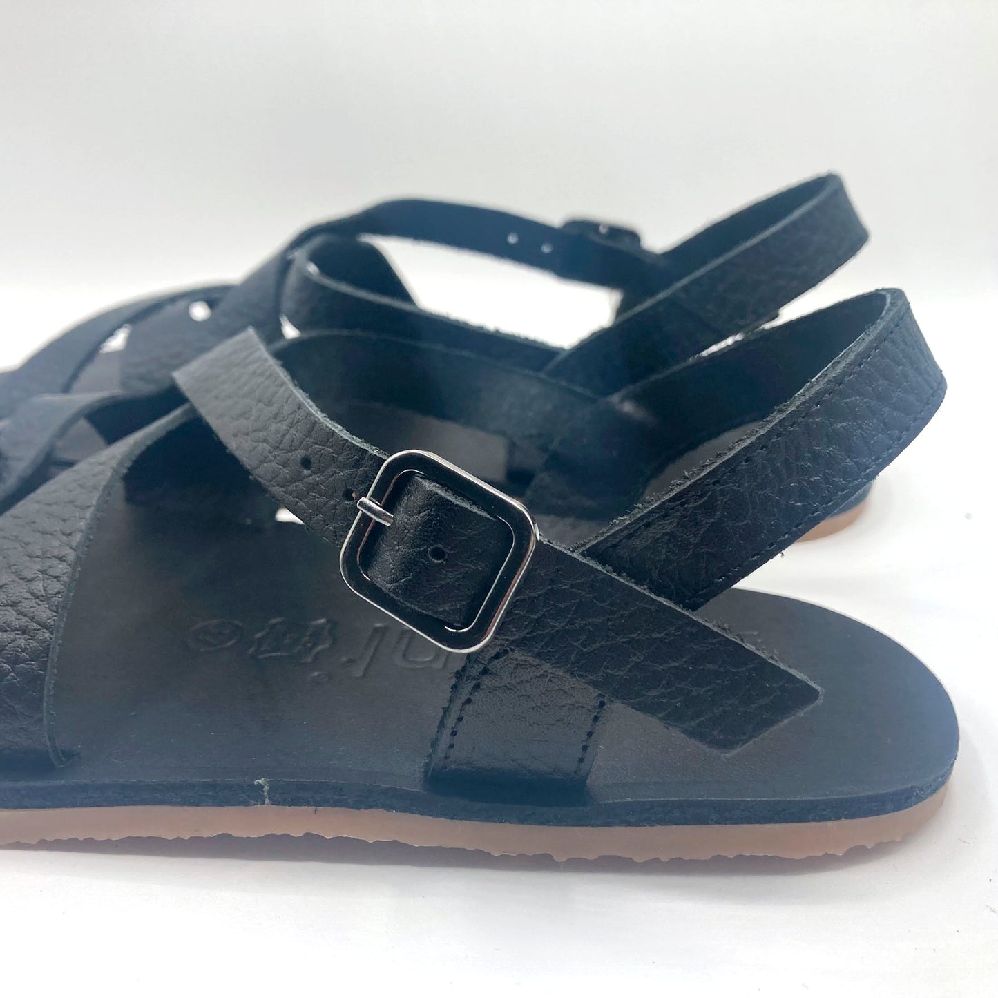 Vivant - Sandalia Barefoot Adulto - V-8104 Piel Rustick Negro